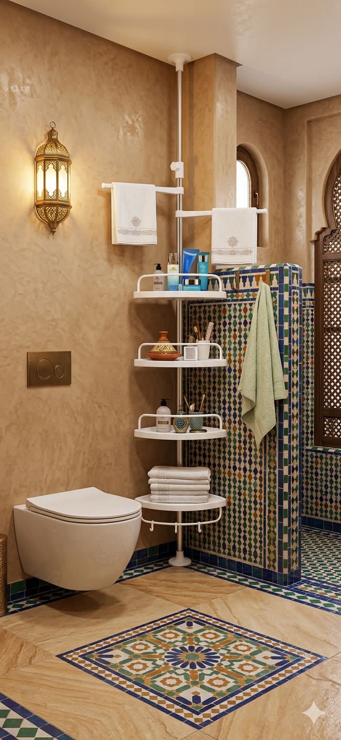 etagere douche